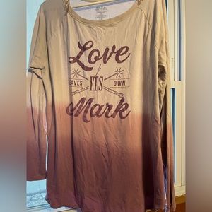 Lot of 2 women’s long sleeve shirts